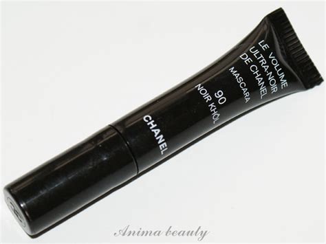 le volume ultra noir de chanel mascara 90 noir khol